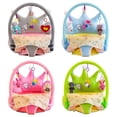 thumbnail image 4 of Silla De Asiento De Bebé, Juguetes De Peluche Flexibles De Dibujos Animados Multifuncionales, Juguete De Felpa Lavable Cómodo Para Niños Pequeños, Hogar, Dormitorio Y Sala De Estar Kearding BA001435-08, 4 of 6