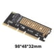 thumbnail image 2 of NVME M.2 a PCI-E 16X Tarjeta adaptadora Computadora de escritorio 2230/2242/2260/2280 Extensor, 2 of 7