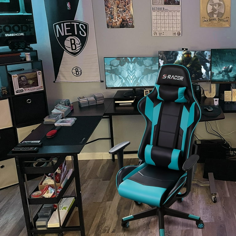 Homall Gaming Chair Office Chair High Back Computer Chair Leather