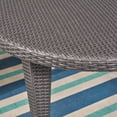 thumbnail image 5 of Noble House Faith 7 Piece Wicker Patio Dining Set in Gray, 5 of 7
