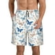 thumbnail image 1 of Fotbe Butterfly Trajes de Baño Estampados para Hombre, Shorts de Verano de Secado Rápido, Ropa de Playa, Bañadores-XX-Large, 1 of 6