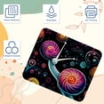 thumbnail image 3 of Snail Square Desk Pad Mouse Mat Gaming Mousepad, 8.3x9.8 Inch, Non-Slip Rubber Bottom, Printed, Suitable for Office and Gaming, 3 of 6