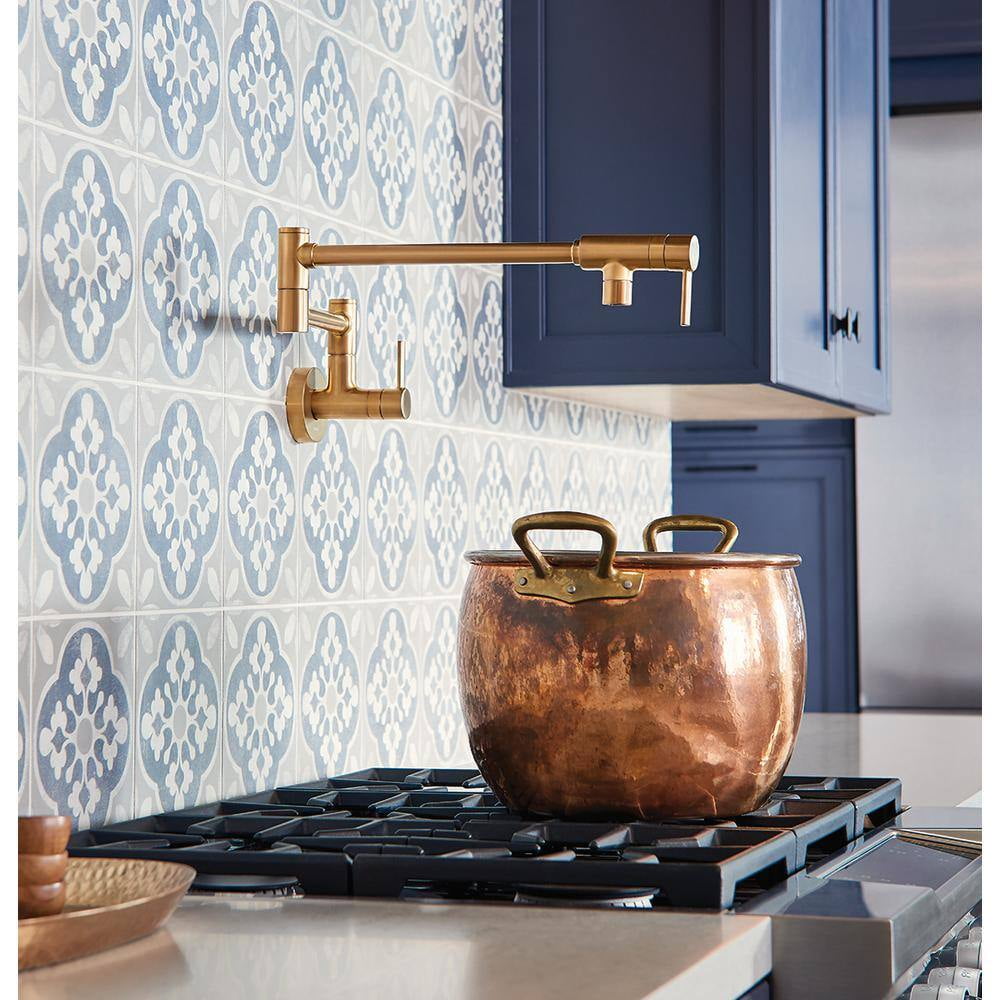 Moen S665Bg Brushed Gold One-Handle Kitchen Faucet