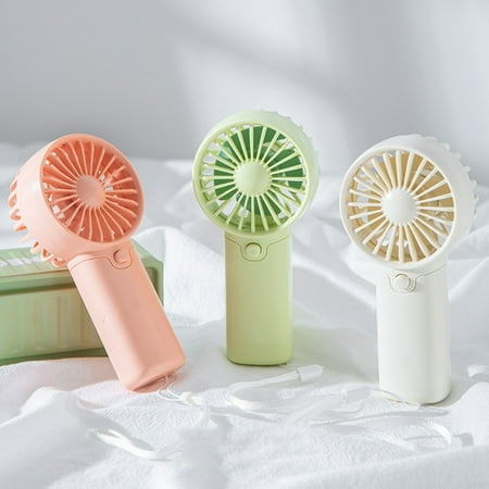 

Portable Mini Fan Battery Operated Personal USB Rechargeable Lightweight & Quiet Outdoor/Indoor Use Summer Handheld Fans Women Folding
