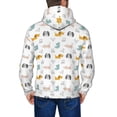 thumbnail image 5 of Zip Up Hoodies for Men - Cute Dog heart Long Sleeve Comfrt Men'S Fashion Hoodies & Sweatshirts, Jackets for Men Hoodies Pullover Clothing Clothes with Pouch, 5 of 5