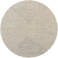 thumbnail image 1 of Ahgly Company Tapis d'Intérieur Rond Mi-Siècle Moderne Amande Brun Foncé Oriental, 4 Pieds Rond, 1 of 6