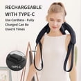 thumbnail image 3 of Cordless Heat Shiatsu Deep Tissue Rechargeable 6D Kneading Neck Massager for Neck Back Leg Shoulder, 3 of 5