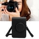 thumbnail image 5 of Bolsa De Cámara Retro Camera De La Cámara Case PU Cuero Correa Ajustable Funda De Cámara De Revestimiento Suave Para Mini Fotografía, 5 of 7