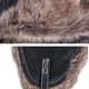 thumbnail image 5 of Gorro de noreste para hombre, protección auditiva para otoño e invierno, cálido gorro Lei Feng de piel sintética, gorro de montar a prueba de viento para exteriores, gorro de piloto para, 5 of 6