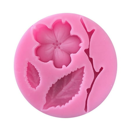 

Candy Mould Plum Blossom Flower Branch Shape Fondant Molds Cake Decorating Tools Chocolate Soap Mould Stencils