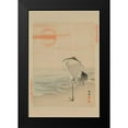 thumbnail image 2 of Unknown 13x18 Black Modern Framed Museum Art Print Titled - Heron, 2 of 5
