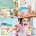 thumbnail image 4 of Repuesto para Pintas y Tapas para Creami - Paquete de 4 NC501, Compatible con para NC501 NC500 Series Creami Deluxe, 4 of 5