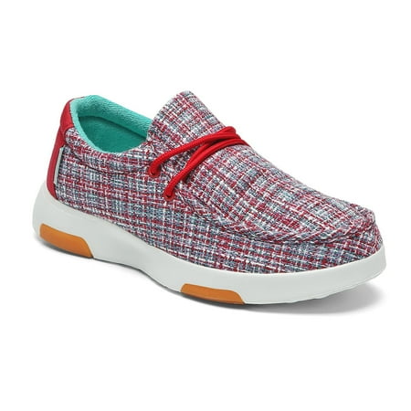 

OrthoComfoot Women s Slip On Shoes with Arch Support Orthopedic Boat Shoes for Plantar Fasciitis Comfortable Walking Loafers for Heel and Foot Pain Relief