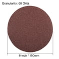 thumbnail image 2 of Uxcell 60 Grits Sanding Discs Hook and Loop Wet Dry Sandpaper Sander Aluminum Brown 20pcs, 2 of 6