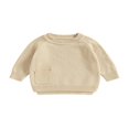 thumbnail image 1 of Chandail Tricoté pour Bébé Décontracté à Manches Longues, Chandails avec Poche, Tricot d'Automne pour Fille Garçon, 1 of 7