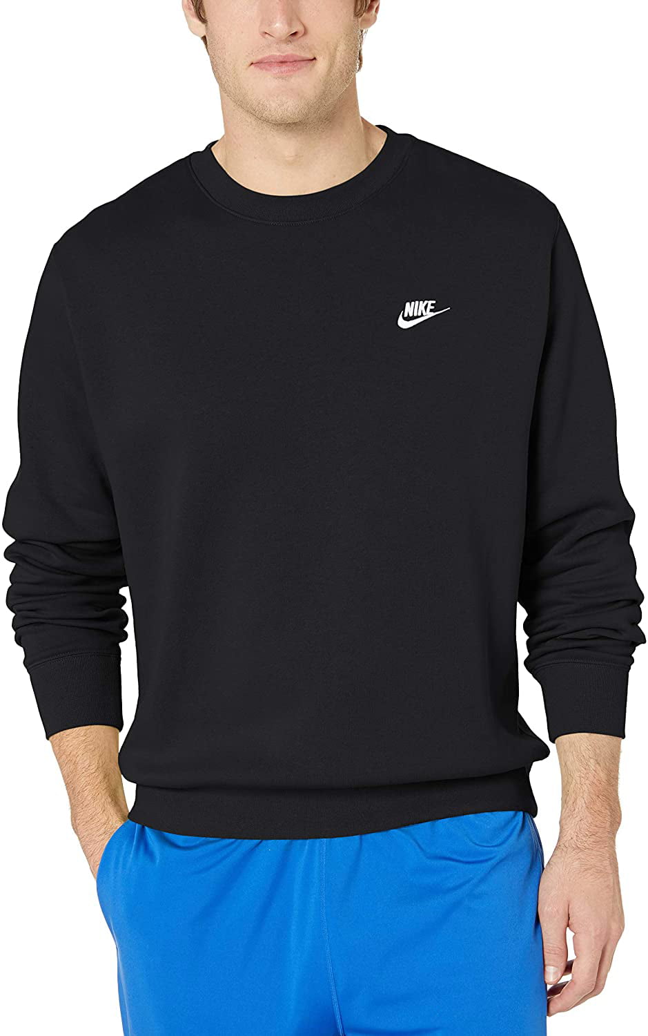 Nike Mens NSW Club Crew - Walmart.com