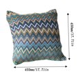 thumbnail image 3 of Funda de almohada Fiudx colorida estampado de ondas, 3 of 5