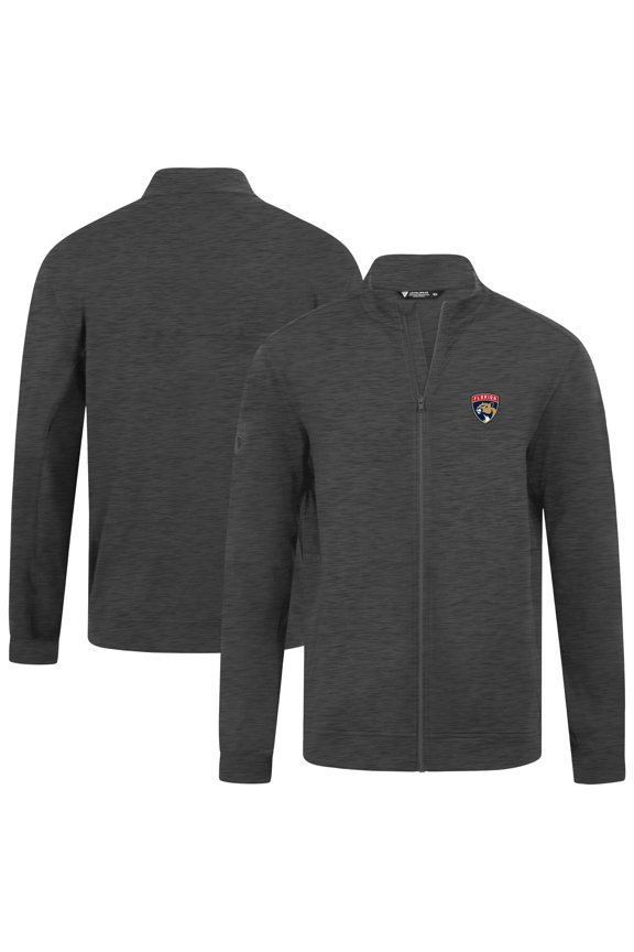 Men's Levelwear  Gray Florida Panthers Alec Full-Zip Jacket