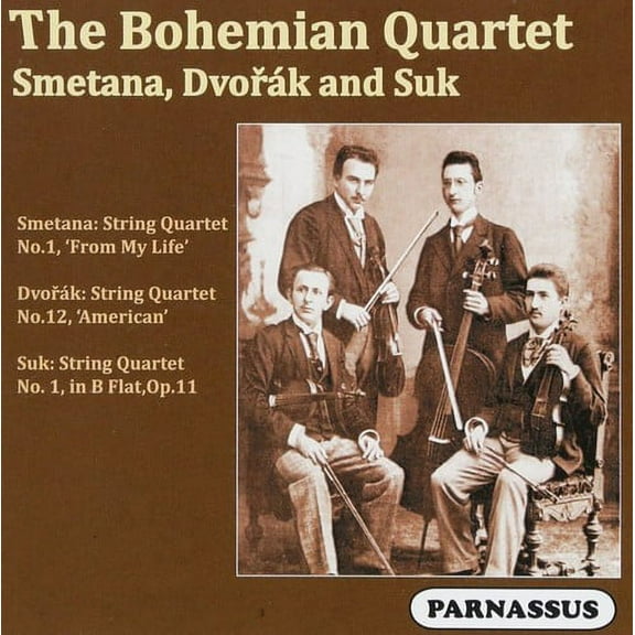 Bohemian String Quartet - The Bohemian String Quartet Plays Smetana Dvorak and Suk - Music & Performance - CD