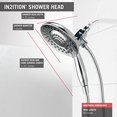 thumbnail image 4 of Delta 58569-CZ-PK Champagne Bronze In2ition 5 Setting Two in One Multi Function Shower Head & Handshower, 4 of 4