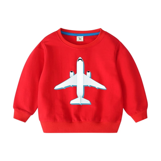 Chandail à Col Rond Uni pour Petits Garçons et Filles, Chandail Décontracté de Printemps Automne