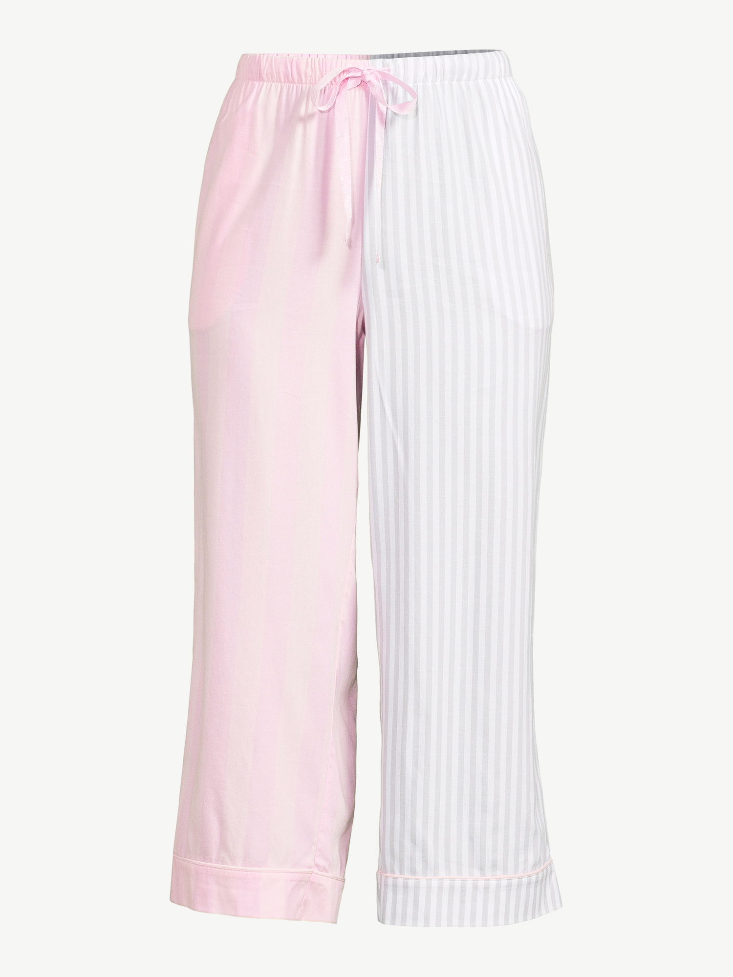 Joyspun Women's Woven Cropped Pajama Pants, Sizes S to 3X - image 5 of 5