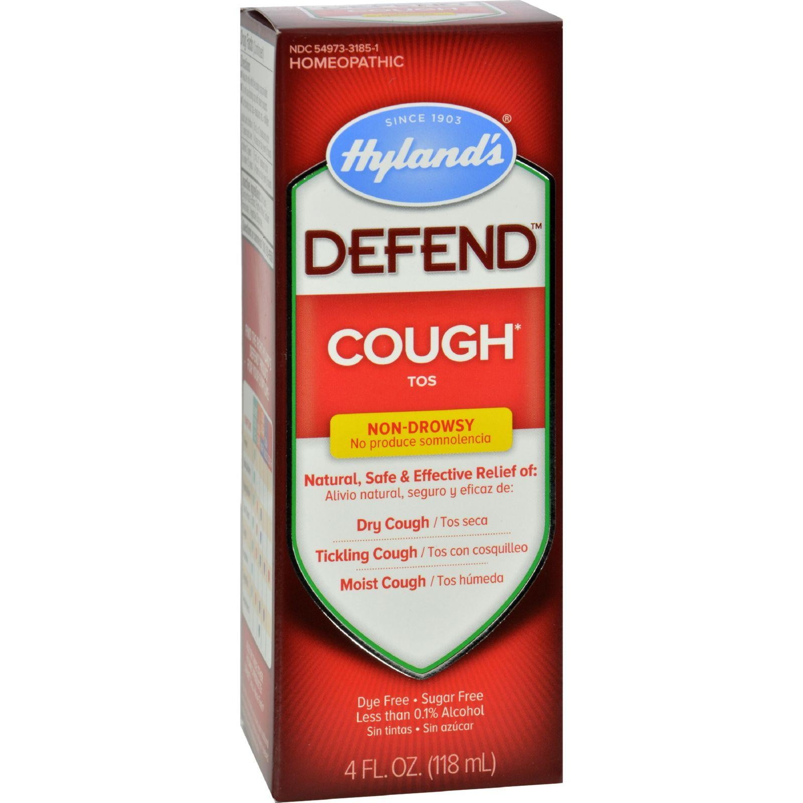 Hylands Homepathic Cough Syrup Defend 4 Fl Oz Walmart Canada