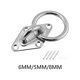 thumbnail image 1 of Eye Plate with Hook Hanging Kit for Marine Deck Hardware Training Straps He Qiyong unisex, 1 of 1