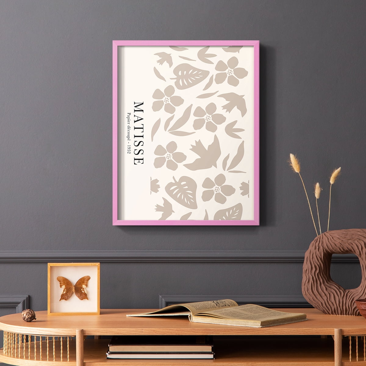Matisse CCLVII in Solid Wood 8 x 10 Framed Print