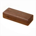 thumbnail image 1 of Estuche de Madera Maciza para Gafas, Estilo Retro, de Nogal, Portátil, para Guardar Gafas de Negocios con Miopía para Hombres y Mujeres., 1 of 10