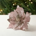 thumbnail image 2 of Color Flower Pattern Christmas Tree Decorations with Layered Fabric and Sequins for Enhanced Holiday, 2 of 5