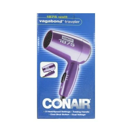 Conair Corporation 904091 Hair Dryer 1875W Folding 2H2S - Case of 7