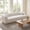 White, variant on 98.4 Inch Modern Compressed Sofa, Cloud Couch 3 Seater Corduroy Couch with Bubble Channel Tufted Design, No Assembly Required, Deep Seat Sofa with 2 Pillows for Living Room, Apartment, Office, White