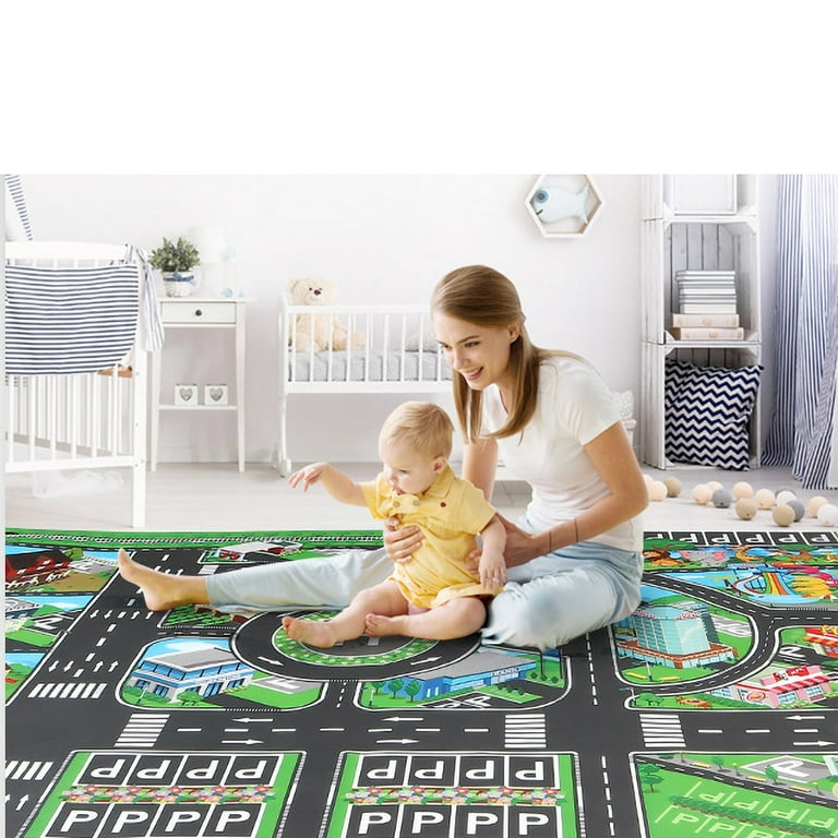 Traffic Play Mat Puzzle Foam Interlocking Tiles Kids Road Traffic Play Rug Children Educational Playmat Rug Baby Play Set Mat Traffic Play Mat Puzzle Foam Interlocking Tiles Kids Road Traffic Play Rug Children Educational Playmat Rug Baby Play Set Mat