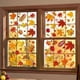 thumbnail image 2 of 6 sheets Autumn Leaf Window Stickers - Vibrant Fall-Themed Decals for Seasonal Home Decor Classic PVC Static Cling Panels, 2 of 5