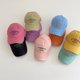 thumbnail image 3 of Gorra de bebé de estilo coreano, gorra de béisbol con protección solar de verano para niños, con aleros curvos para primavera y otoño, 3 of 5