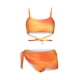 thumbnail image 5 of Sujetador Deportivo Traje de Baño Superior de Dos Piezas Bikini Gradiente Traje de Baño Deportivo Sexy de Tres Piezas, 5 of 8