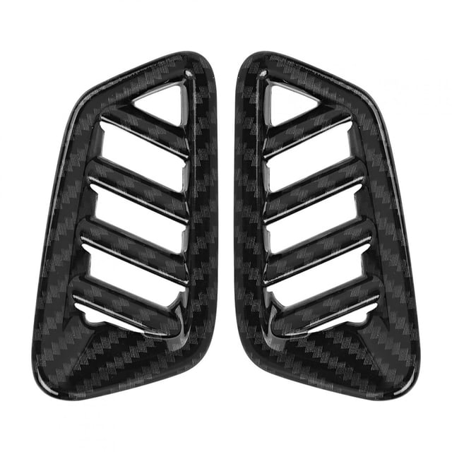 Air Outlet Vent Trim Air Vent Frame Air Vent Trim 2Pcs/Set Carbon Fiber Center Console Air Outlet Vent Trim Cover Fit For Sylphy Sentra 2020 ANGGREK GF1614