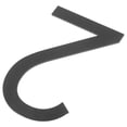 thumbnail image 1 of OUNONA House Numbers 3D Number Sticker Black Acrylic 1Pcs Versatile Identification for Office, 1 of 8