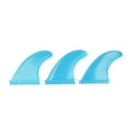 thumbnail image 2 of Ailerons de Planche de Surf en PVC, 3 Pcs Ailerons de Planche de Surf Robustes et Écologiques pour Plage Rouge, Bleu, Jaune, Vert, 2 of 8