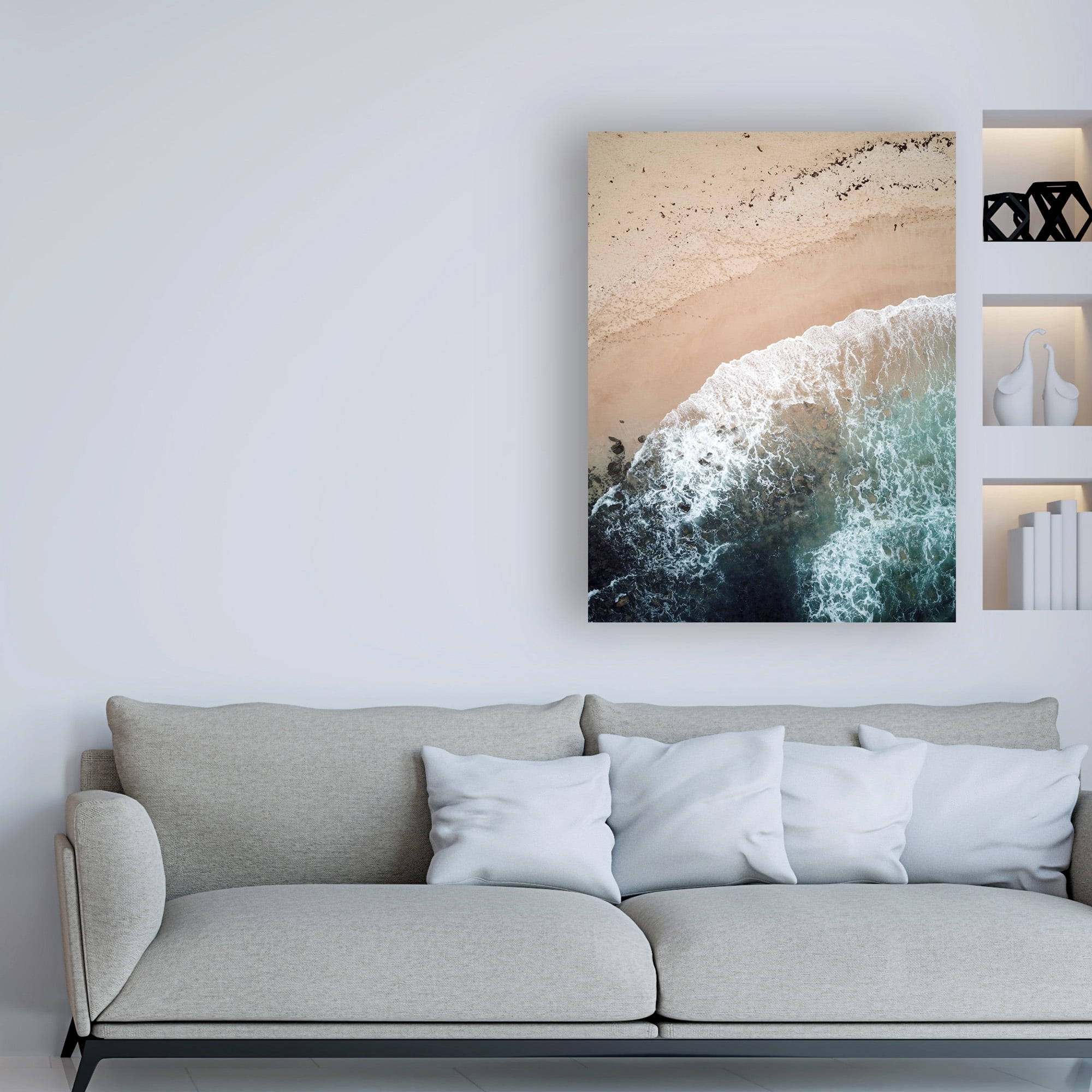 Trademark Fine Art 'The Shore Fabrikken' Canvas Art by Design Fabrikken
