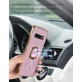 thumbnail image 6 of Compatible with Samsung S10 Plus Case Silicone TPU Shockproof Samsung Galaxy S10 Plus Phone Case Plating Astronaut Cute Pattern TPU Cases with Ring (Purple), 6 of 14