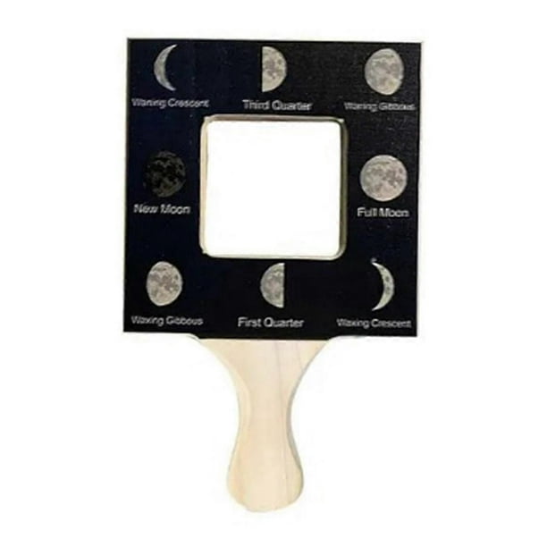 Nature Guide Finder Toddler Wooden Handheld Toy Double-Sided Board Outdoor Plant Children-B