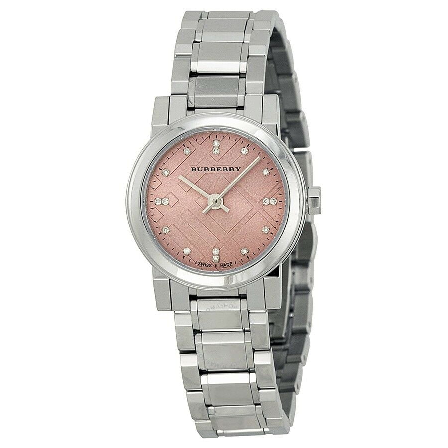 Burberry Ladies 34mm Stainless Steel Quartz Watch BU9144 with