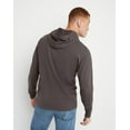 thumbnail image 3 of Hanes Men's T-Shirt Hoodie Garment Dyed Cotton Long Sleeve Jersey Tee sz S-3XL, 3 of 7