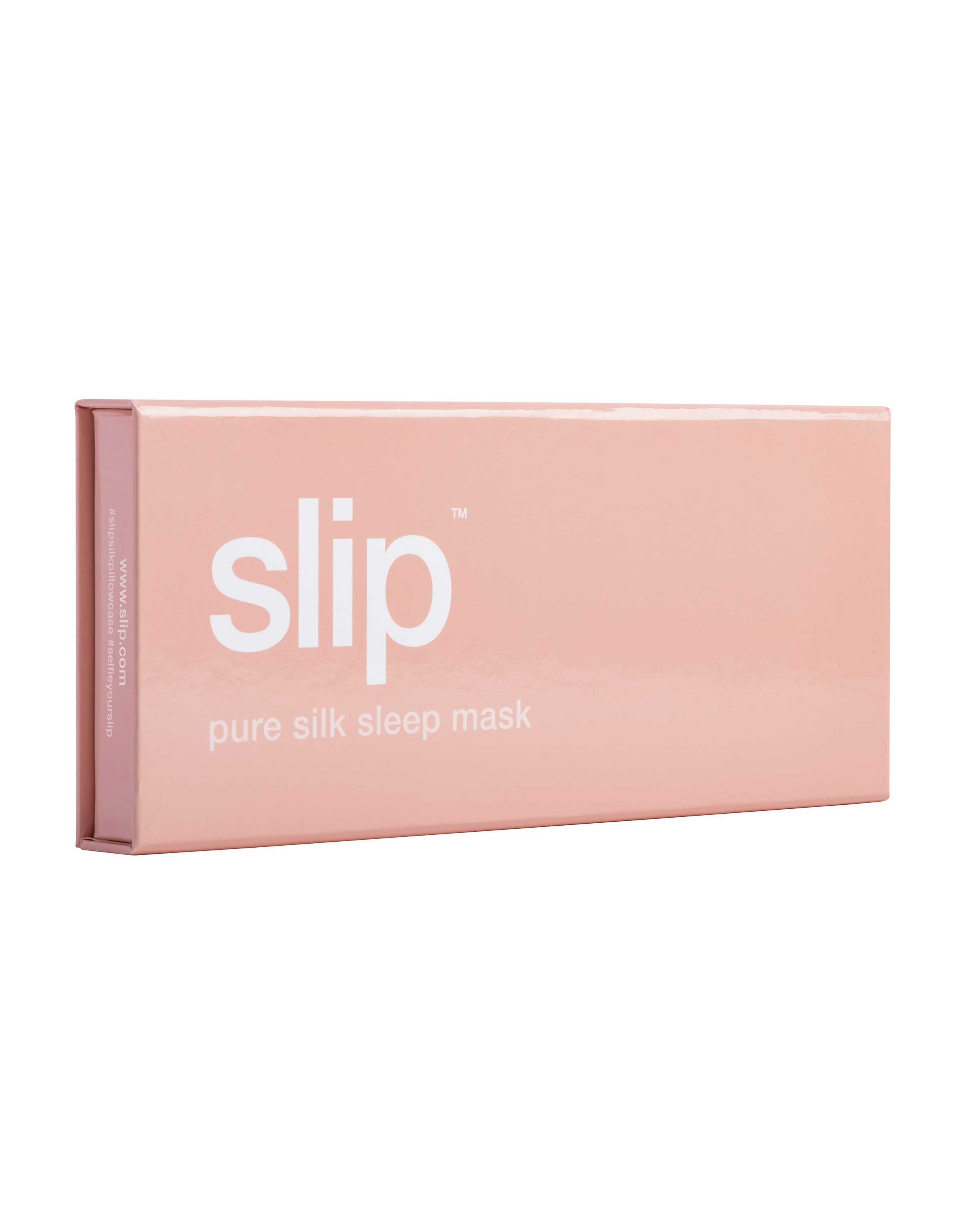 Slip Pure Silk Soft Sleep Mask with Elastic Band, Reusable, Pink