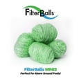 thumbnail image 5 of FilterBalls Minis - Made in the USA, Easy to Install Above Ground Pool Filter Media, Replacement for Sand, 1 Cubic Foot, 5 of 9