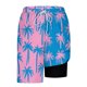 thumbnail image 4 of Pantalones Cortos para Hombre Cintura Elástica con Bolsillos, Forro de Impresión de Moda Casual para la Playa, Al Aire Libre Y el Uso Diario, 4 of 6