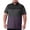Purple, variant on Big and Tall Golf Shirts for Men Advantage Performance Polos for Men Business Casual Men Polo Shirts Color Block Summer Basic Loose Fit Short Sleeve Polo Shirt Gray 4XL