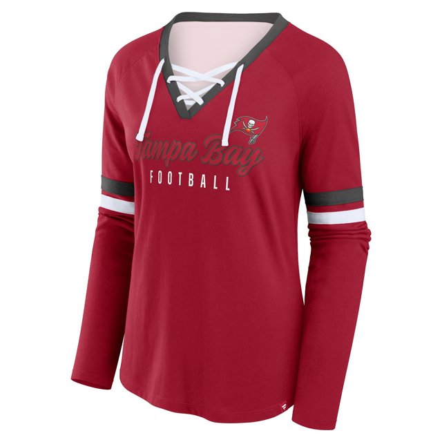 Flash Deal! T-Shirt de Football pour Femmes, Manches Longues, Mode, en Solde, Rouge Pastèque L